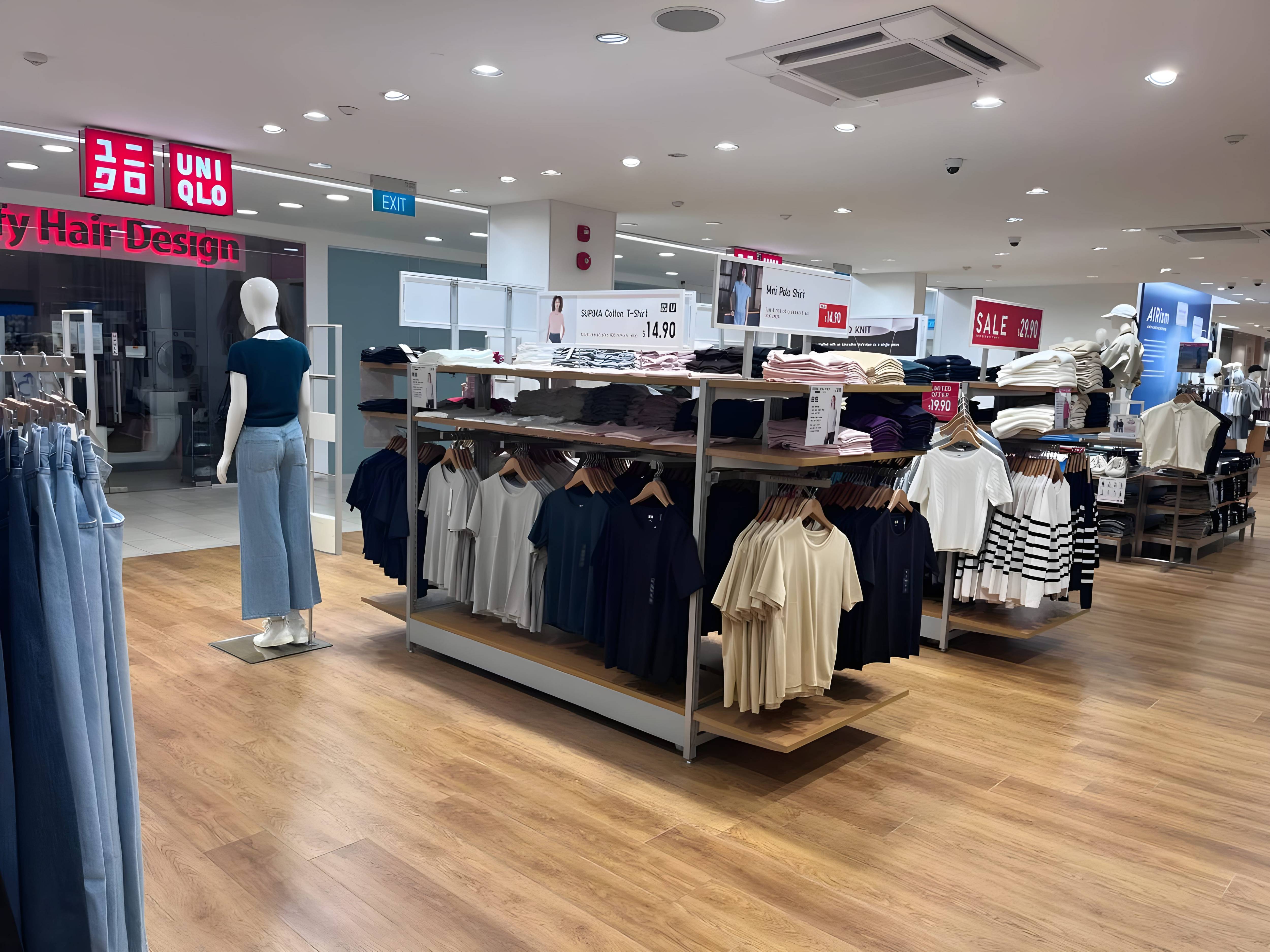 UNIQLO store entrance and storefront